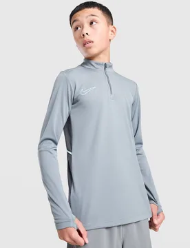 Academy 1/4 Zip Top Junior - Grigio, grigio grigio Bambino taglia 8-10Y - Nike - FashionsVida