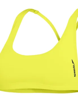 Womens Regular Fit Neck Bikini Top In Green - Size 8 Uk - Speedo - FashionsVida