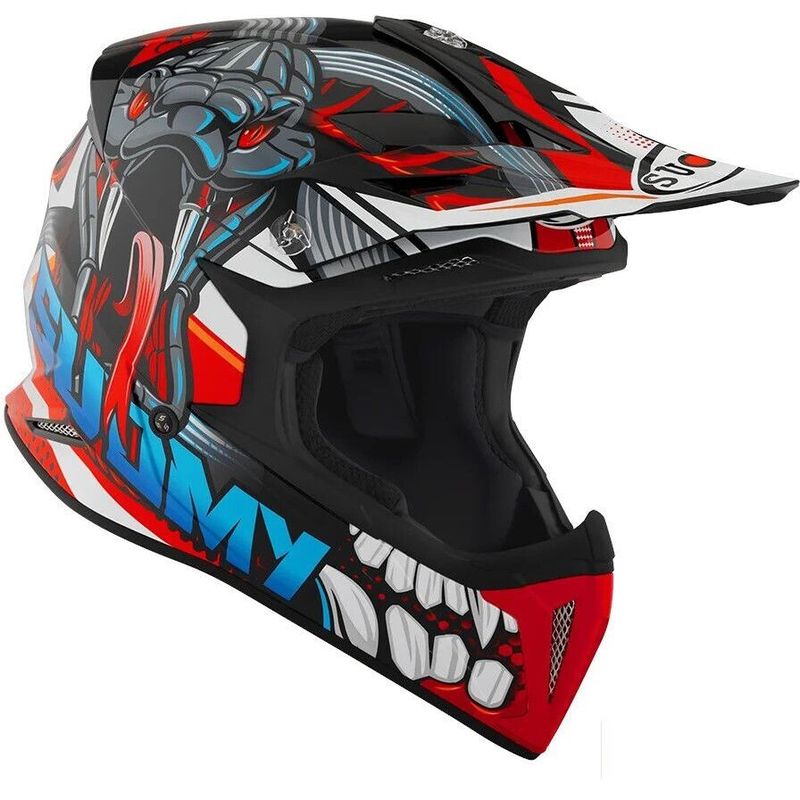 Casco Moto Cross Enduro X-WING SNAKE taglia XS