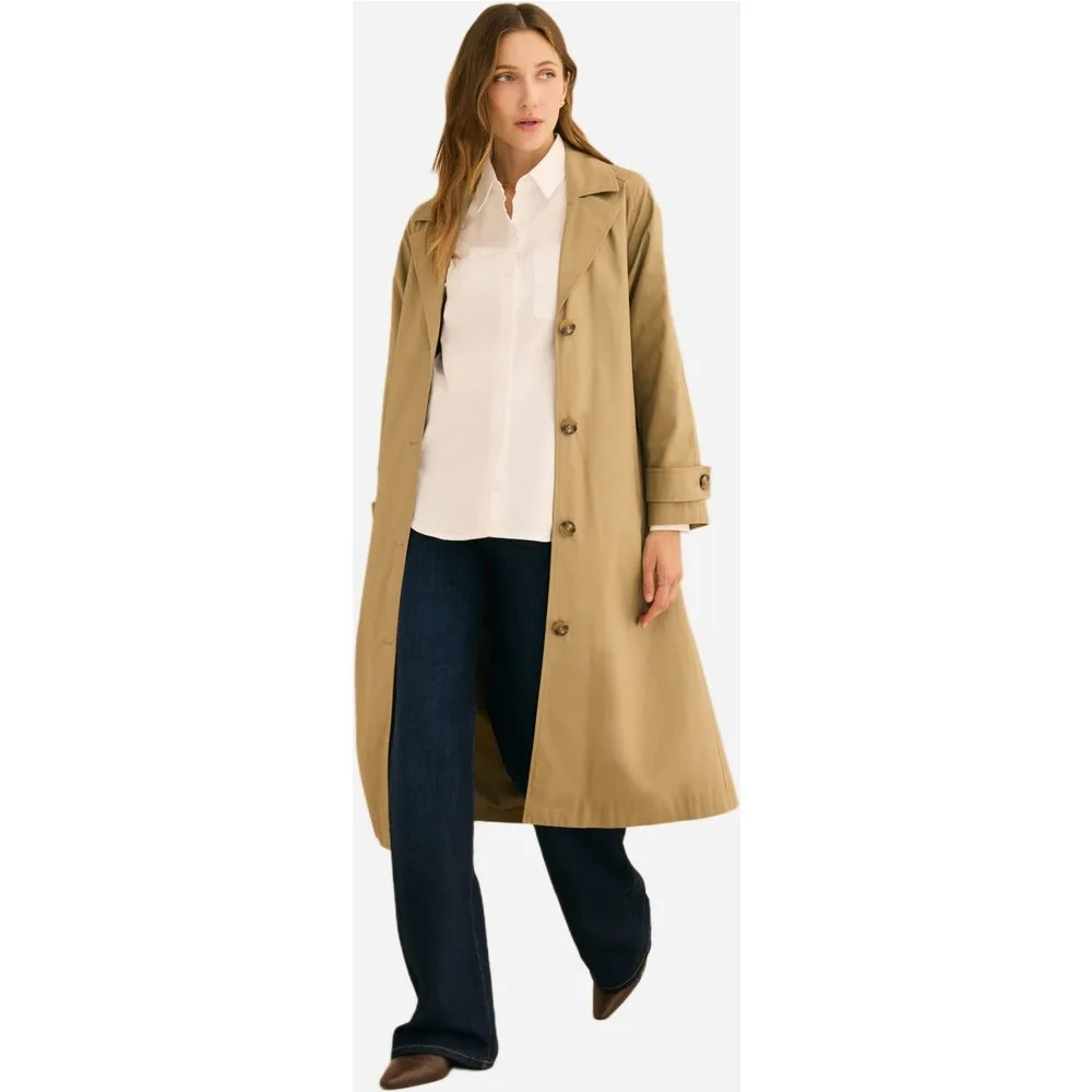 Gabardina de mujer impermeable y de corte amplio - Bimani - FashionsVida