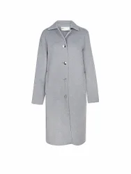 Tory Burch Abrigo de lana gris 42