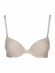 Sujetador camiseta con aros BODY MAKE UP smooth skin beige 90D