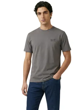 Ea7 Herren T-Shirt Grau 512808