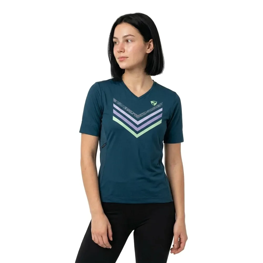 Maglia A Maniche Corte Noxana Hale Navy - Ziener - FashionsVida