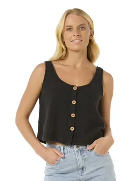 T-shirt Sans Manches Classic Surf Ii Washed Black XS