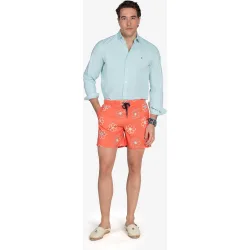 Harper & Neyer - Bañador tipo bermuda con multiestampado