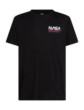 Camiseta Hombre Negro L,M,S,XL Hombre - ALPHA - FashionsVida