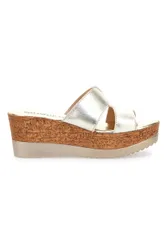Ciabatte con Platform Oro Love 3420 37