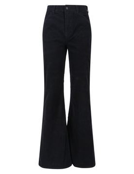 Tapered Cotton-Blend Trousers