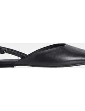 Bailarina abierta de mujer en piel - Calvin Klein - FashionsVida