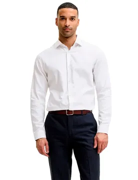 Chemise à Manches Longues Blaparker White XS