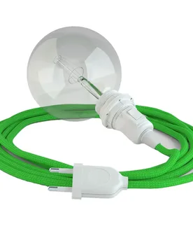 Cables Lampe Suspendue Pour Abat-jour Rm18 3 M Green Lime / White One Size - Creative - FashionsVida
