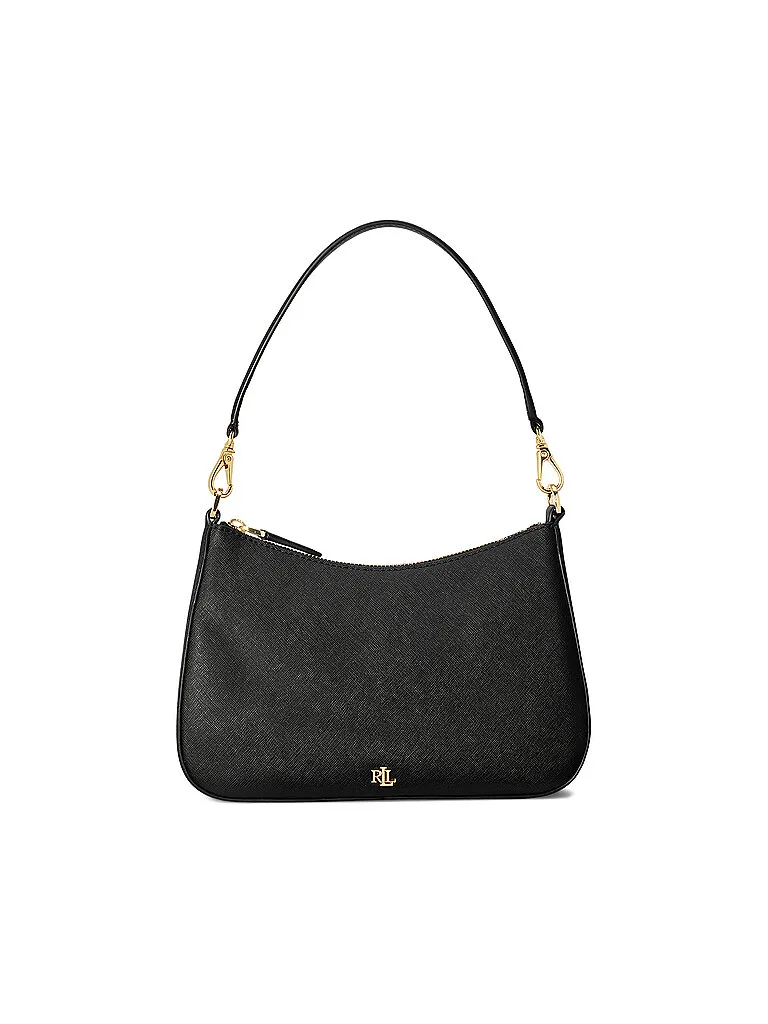 Borsa in pelle - Borsa a mano DANNI 26 Medium nero - Ralph Lauren - FashionsVida