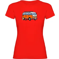 T-shirt à Manches Courtes Hippie Van Skate Red S
