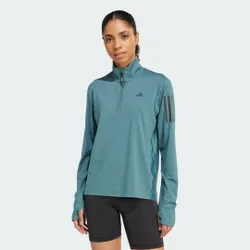 Giacca Own the Run Half-Zip 2XS Preloved Teal