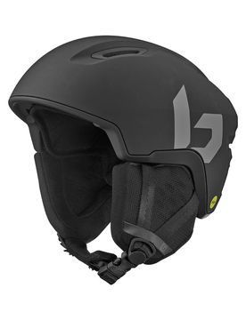 Skihelm Atmos Mips Black Matte für Herren Größe 52-55 cm schwarz