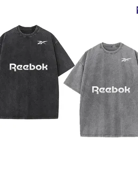 Reebok Men's Summer Sports T-Shirt, featuring Y2K retro fashion style, in standard European size with a loose fit - Aliexpress - FashionsVida