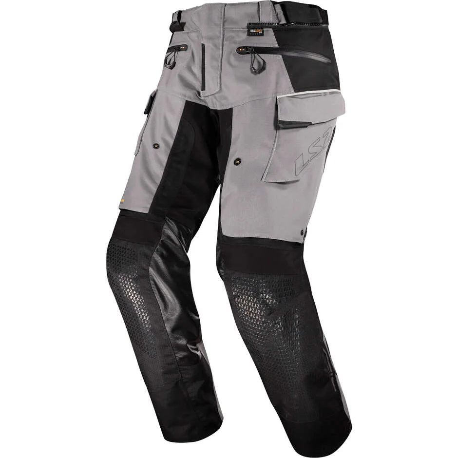 Pantaloni Moto Touring APOLLO MAN Nero Scuro Grigio COMF taglia L - LS2 - FashionsVida