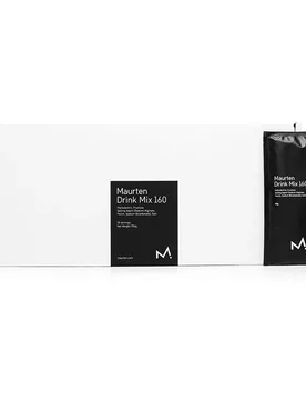 Scatola Di Stick Monodose Drink Mix 160 Sapore Neutro 0g 18 Unità Ricondizionato Black - Maurten - FashionsVida