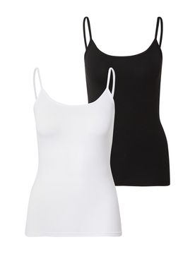 ONLY Top 'ONLLove' negro / blanco