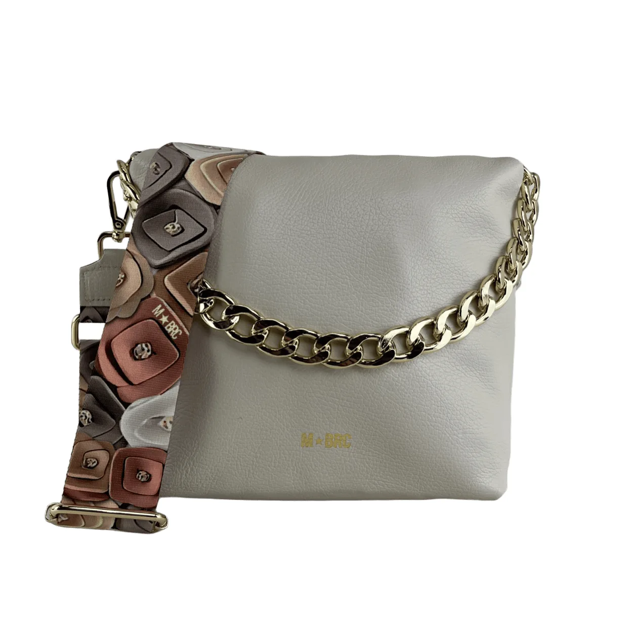 Obona Borsa a tracolla H079 Avorio - M★BRC - FashionsVida