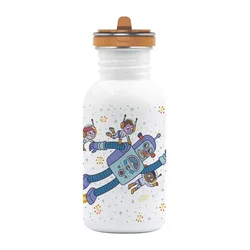 Bouchon Espace Robot Bouteille Acier 500ml Multicolor One Size