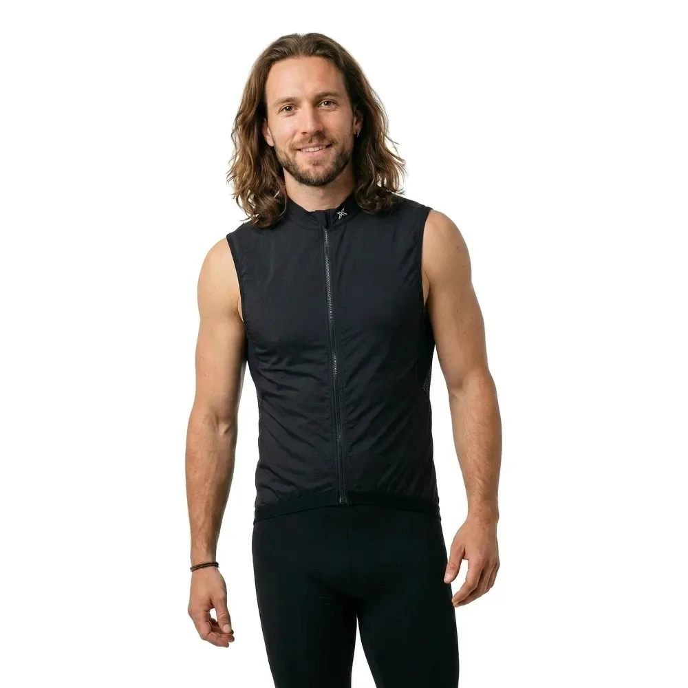 X-bionic Gilet Spherewind Black - X-BIONIC - FashionsVida