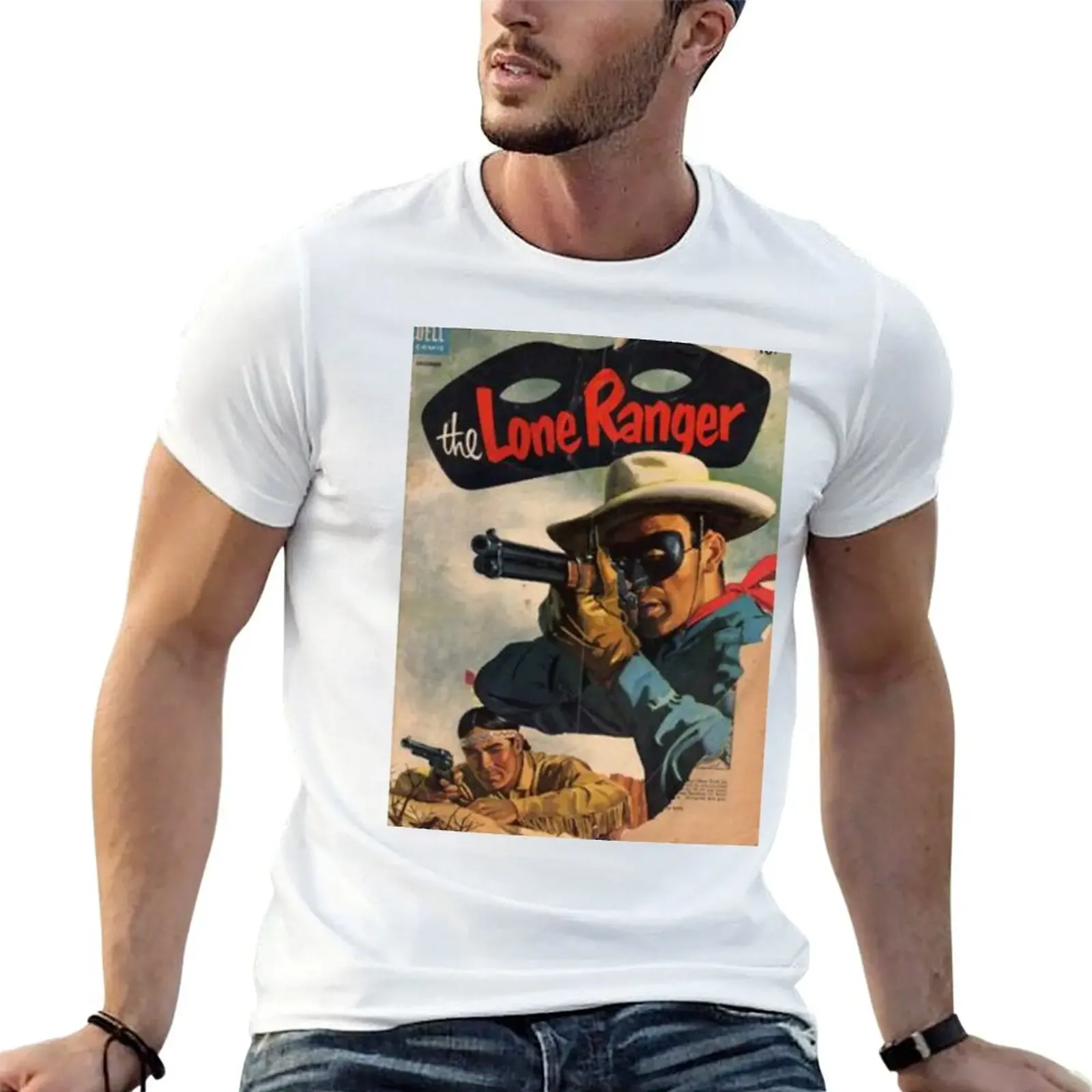 Lone Ranger T-Shirt Sweat Resistant Workout Tee Shirt - Aliexpress - FashionsVida