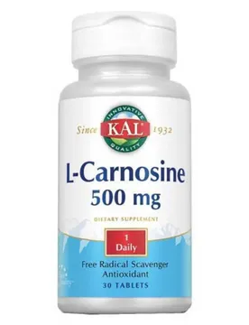 Compresse L-carnosine 500mg Amino Acid 30 Unità