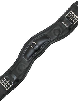 Dressurgurt GENEVA soft black 70 cm