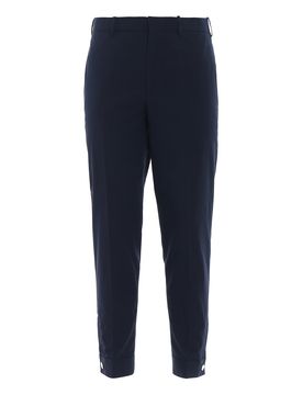 Pantaloni crop vestibilità skinny
