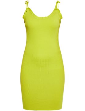 Swirly Vestido de punto manzana