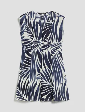 Abito in lino donna bianco - Pennyblack - FashionsVida