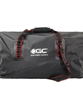 Waterproof Duffle Bag 120l Black 62 x 52 x 38 cm unisex - Golden Catch - FashionsVida