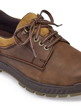 Stanley High‑Performance Men's Extra Wide Shoes for Swollen Feet - Moorland - Size: 7 XXW - Cosyfeet - FashionsVida