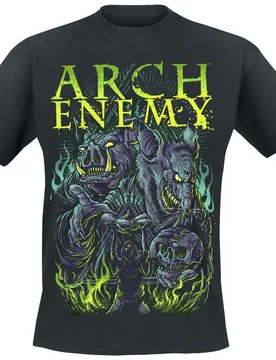 T-Shirt - Ritual - S bis 4XL - für Männer - Größe 3XL - schwarz - Lizenziertes Merchandise! - Männer - male - Arch Enemy - FashionsVida