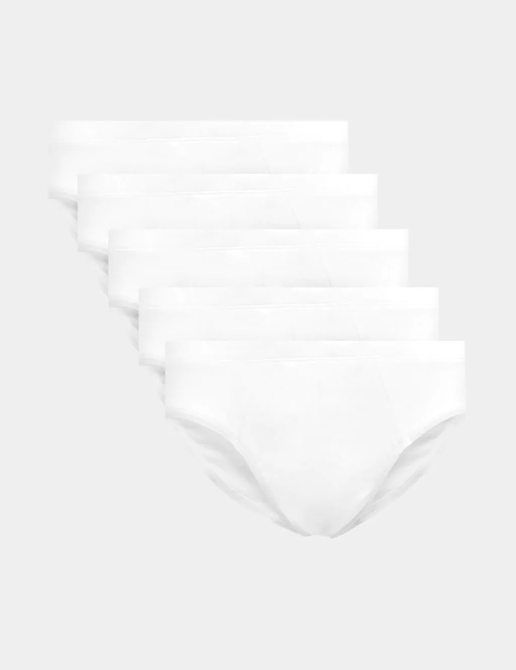 Pack Pure Cotton Cool & Fresh™ Slips White male - M&S - FashionsVida