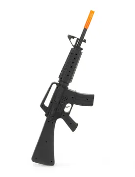 Spielzeug-Sturmgewehr M16 schwarz-orange - PTIT CLOWN - FashionsVida