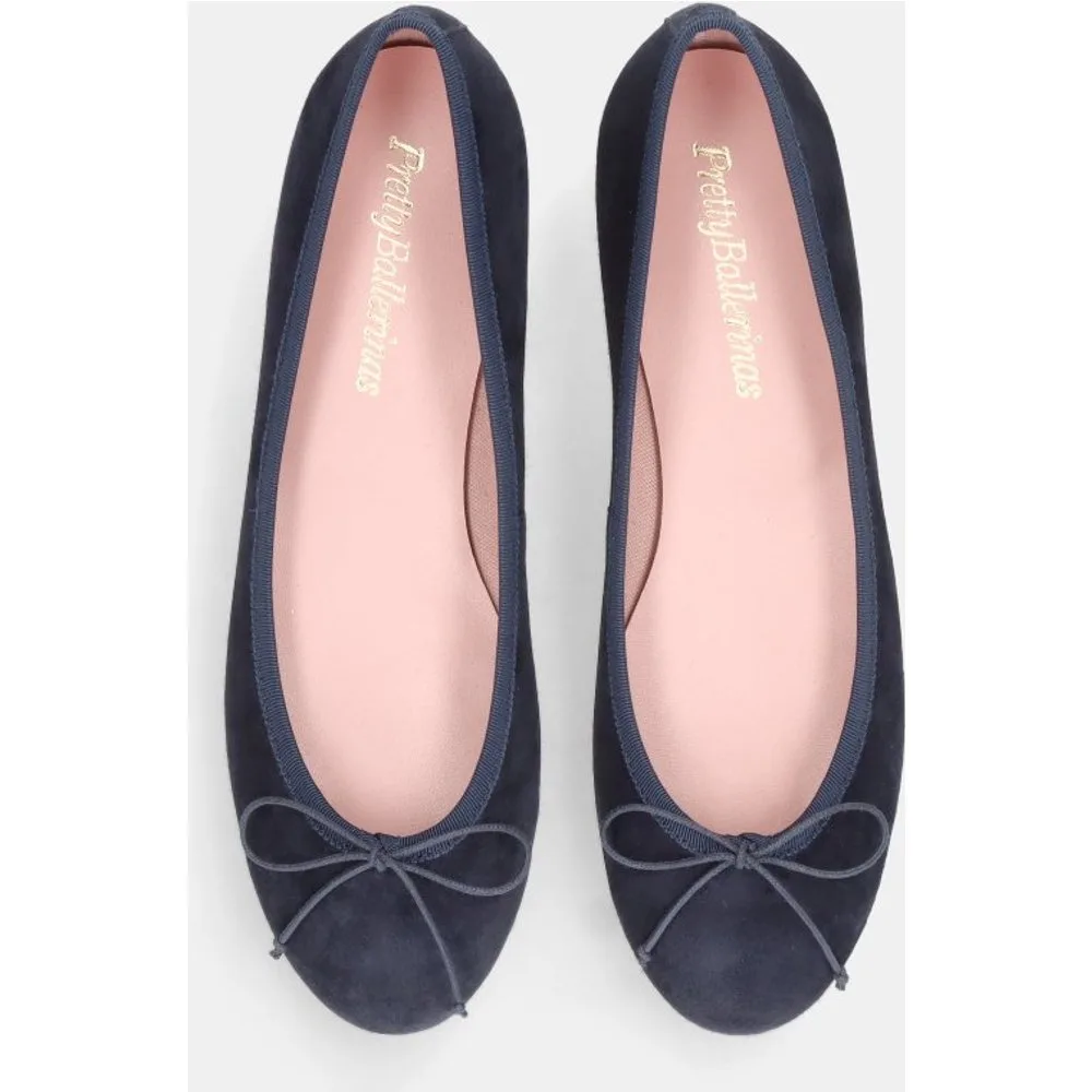 Bailarinas planas Nicole de mujer en ante suave - Pretty Ballerinas - FashionsVida