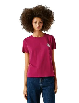 Maglietta A Maniche Corte Brule Penn Pink S