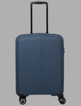 Trolley Air Stripe S: Compatto e Sicuro, Blu Navy