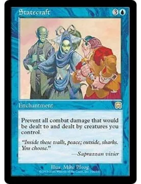 Statecraft (foil) Mercadian Masques - Magic: The Gathering - FashionsVida