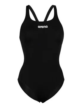 Team Pro Solid Swimsuit Black / White FR 42 Women - Arena - FashionsVida