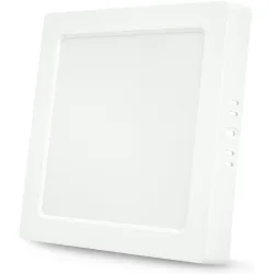 Downlight de Superficie Cuadrado Acrílico 1950lm 18W 65K 220mm