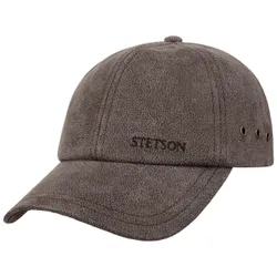 Liberty Leather Cap by - brown - Size: One Size