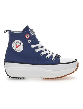 Sneakers Mid Cut 8291 Blu 38 - Sweet Years - FashionsVida