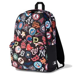 Zaino Disti Multi Mlb Aop Mlb All Black One Size
