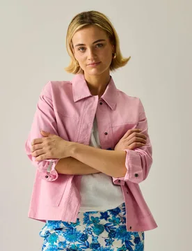 Avila Pure Cotton Shacket Pink female - Regatta - FashionsVida