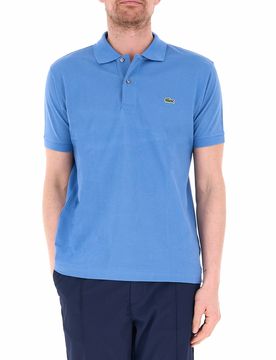 Lacoste Polo in cotone AZZURRO 3