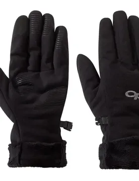 Gants Fuzzy Sensor Black L